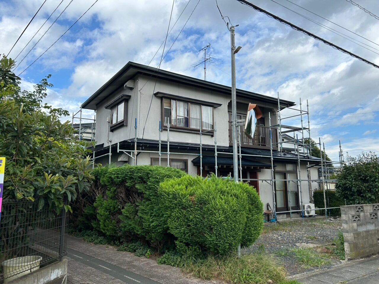 花巻市S様邸（屋根塗装・雨樋工事）