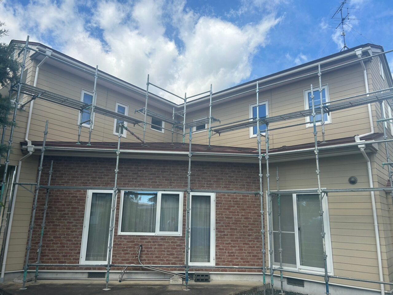 花巻市H様邸（雨樋工事）