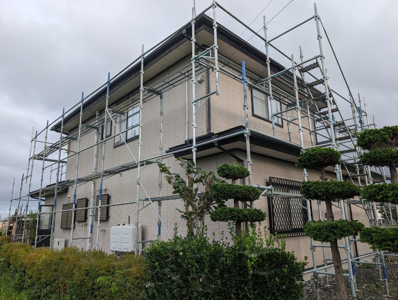 北上市S様邸(雨樋工事)