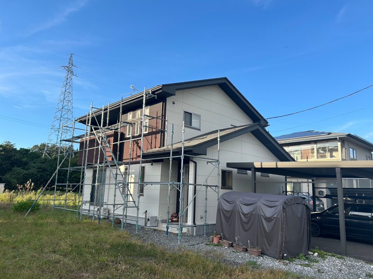 北上市T様邸（雨樋工事）