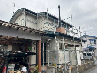 滝沢市C様邸（雨樋工事）