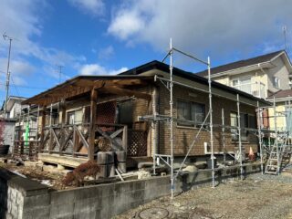 北上市S様邸（雨樋工事）