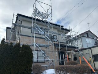 滝沢市T様邸（雨樋工事・雪止め設置）