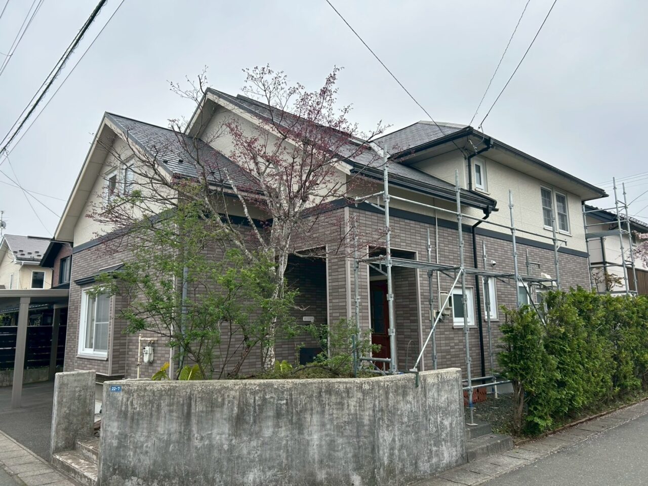 盛岡市O様邸(雪止め・雨樋工事)