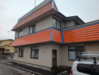 盛岡市O様邸（雨樋工事・網戸サッシ設置）