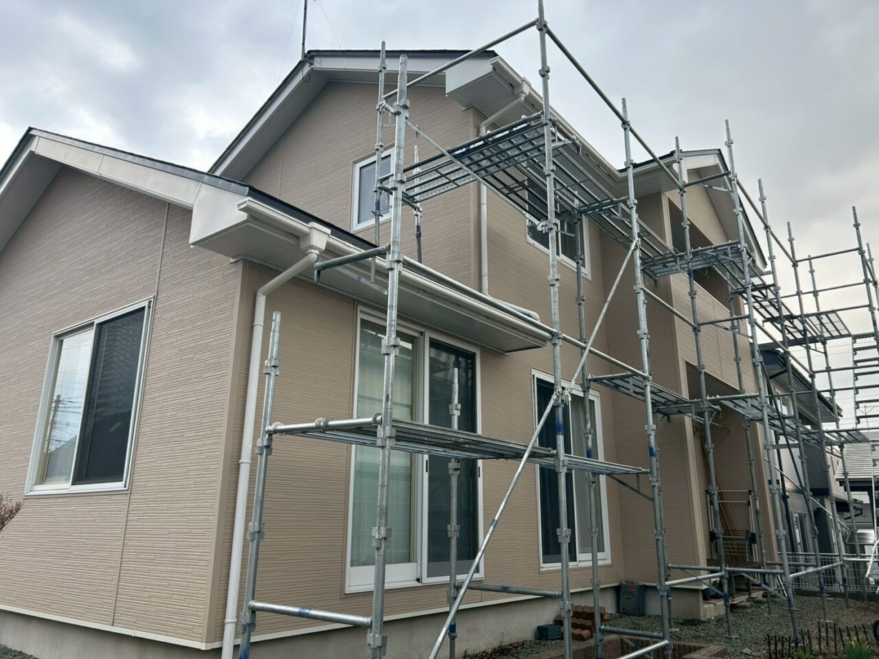 滝沢市N様邸（雨樋工事）