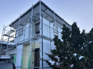 北上市S様邸（雨樋工事）