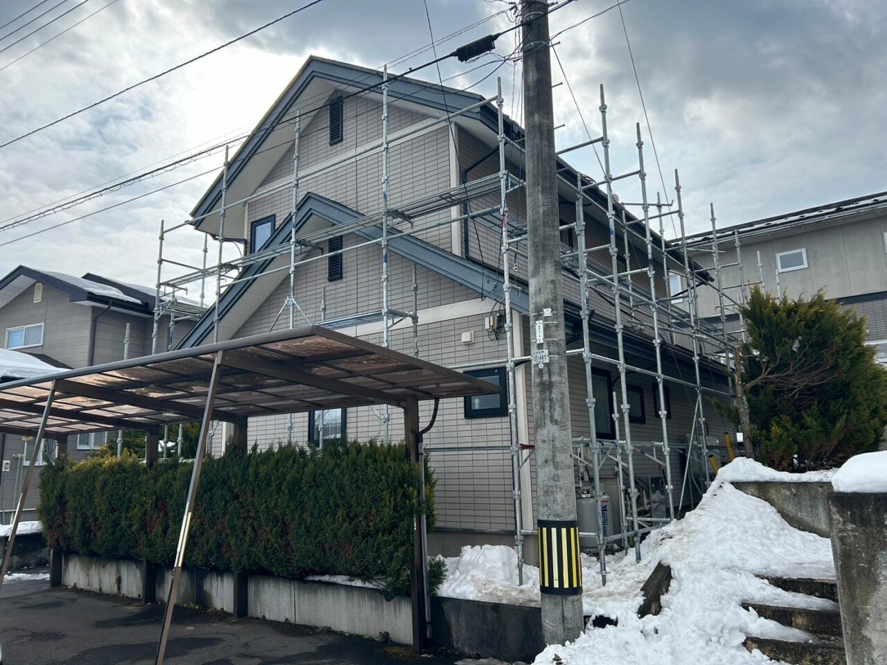 滝沢市K様邸（雨樋工事）