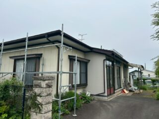 滝沢市O様邸（雨樋工事）