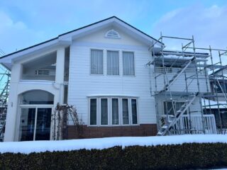 滝沢市N様邸（破風・雨樋工事）