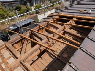 盛岡市K様邸（屋根葺き替え工事・雨樋工事）