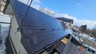 滝沢市O様邸（屋根塗装・雨樋工事）