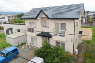 花巻市H様邸【ベランダ外壁補修・濡れ縁撤去・屋根外壁塗装】