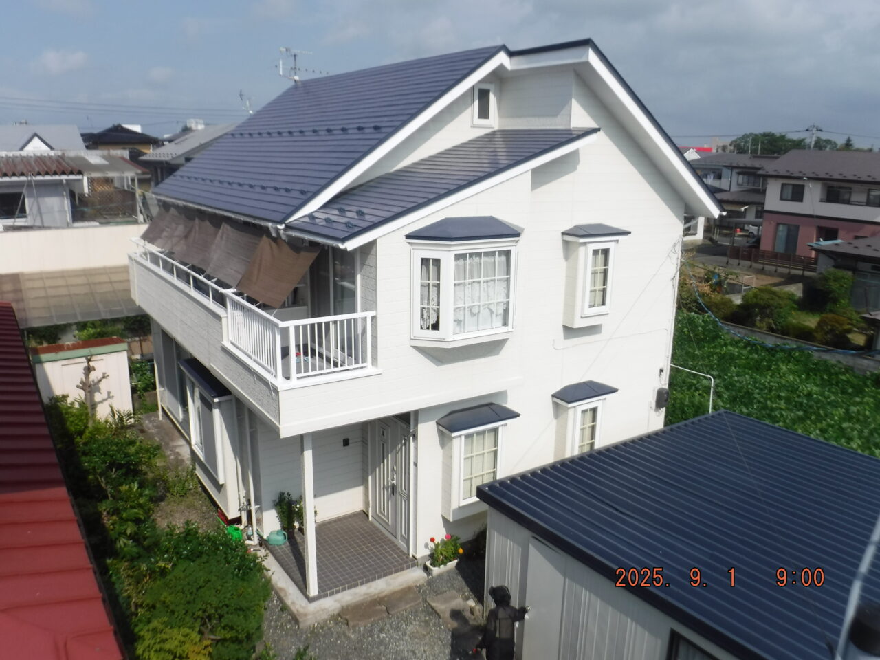 「最近のゲリラ豪雨だと、雨樋から水があふれて滝のように…」奥州市S様が選んだ雨樋交換リフォーム